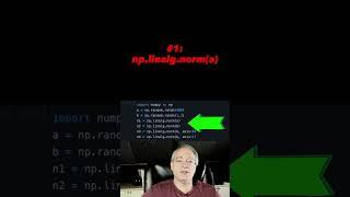 Normalize a NumPy array #numpy #python #shorts