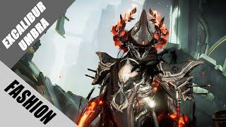 Warframe | Fashion Frame | Excalibur Umbra : Inferno Valiant