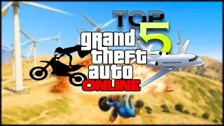 GTA 5 ONLINE - New! Top 5 Most Amazing Clips Of The Week! EP1 (GTA 5 Stunts) (GTA 5 Top 5)