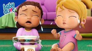 Bütün kurabiyeler nereye gitti?  Baby Alive Türkçe   Çocuklar İçin Çizgi Filmler 