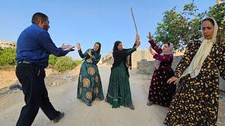 Threat in traditional garb; marriage or scandal