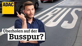 Vorsicht! Das dürft ihr auf der Busspur! | ADAC | Recht? Logisch!