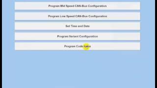 Op-Com, Opel Astra H - Programming BC