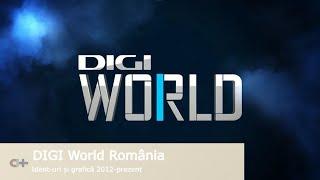 DIGI World România ident-uri și grafică 2012-prezent