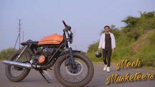 Mech Musketeers | Cinematic Ride | Custom Made Yamaha RX135 | Er Jatin Sapra |