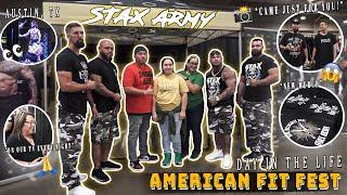 FIRST STAX ARMY BOOTH WAS A SUCCESS!! | AUSTIN FIT FEST, AUSTIN TEXAS | DAY IN THE LIFE OF STAX
