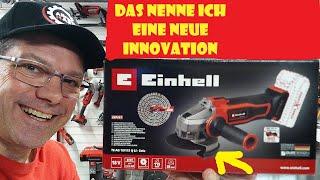 Akku Winkelschleifer  Akku Flex mit neuer Innovation Einhell TE- AG 18/115 Q Li @FrüchtlHarry