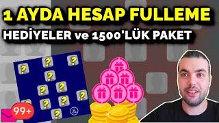 0 TL İLE 1 AYDA HESAP FULLEME  TEMMUZ AYI HEDİYELERİ ve 1500 LÜK PAKET İLE SIFIRDAN GÜÇLÜ KADRO