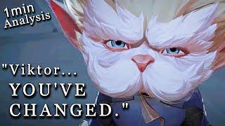 A Mysterious Heimerdinger Line (2 Theories) | 1min Analysis #Viktor #Arcane #Shorts