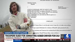 THP troopers sued for arresting a sober driver for DUI