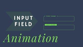 Animated Floating Input Placeholder In Pure CSS | Input Field Text Animation CSS