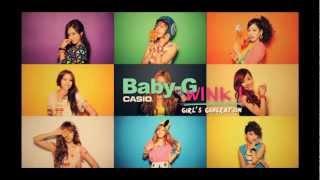 Baby-G & SNSD(소녀시대) WINK 캠페인 공개!