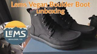 Lems Vegan Boulder Boot unboxing | HiImAngel |
