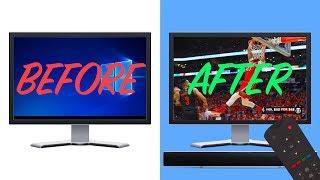 How To Turn A Computer Monitor Into A TV