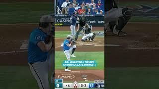 Cal Quantrill tosses IMMACULATE INNING!  #immaculate #baseball #mlb