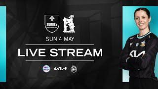  LIVE - Surrey vs Warwickshire (Metro Bank Women's One Day Cup)