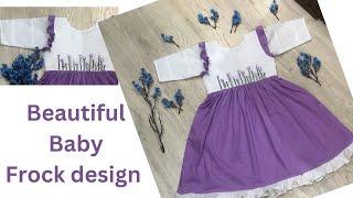 baby frock cutting and stitching