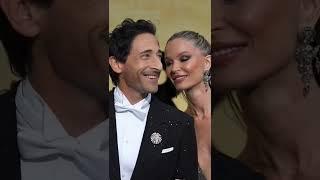 #adrien Brody & #Georgina Chapman stunon the"RED CARPET"at the 2025 amfAR #Gala in #Cannes #kiss