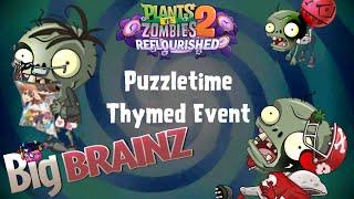 Big Brainz thymed event - The puzzletime of hatred | PvZ 2 Reflourished