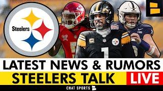 Steelers Talk LIVE: Latest On Aaron Rodgers, NEW WR Target Revealed + First Look At 2026 QB Class