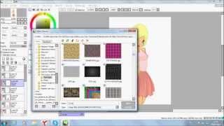 • Paint Tool SAI Video-lesson | Как вставить текстуру в SAI •