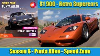 Forza Horizon 5 - Punta Allen Speed Zone - S1 900 Retro Supercars - Season 6