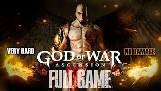 God of War: Ascension - Full Game Walkthrough｜TITAN MODE| NO DAMAGE｜RPCS3 60ᶠᵖˢ  - No Commentary