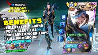 REVAMP! | Ling Collector Serene Plume Skin Script No Password | Full Effect & Full Sound | MLBB