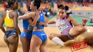 TOP 3 Jumps Events Women's Long Jump Final | Istanbul 2023 Athletics