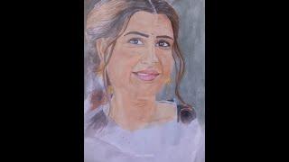 SAMANTHA Watercolor art