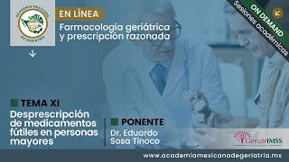 “Desprescripción de medicamentos fútiles en personas mayores”