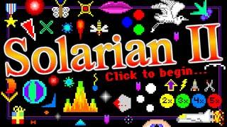 Solarian II (1990) - Full playthrough - All levels and challenges