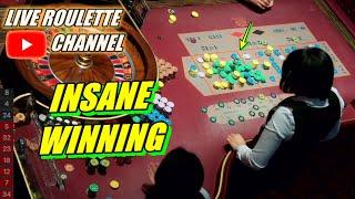  LIVE ROULETTE |  INSANE WINNING  In Las Vegas Casino  Amazing Wednesday Session  2025-05-21