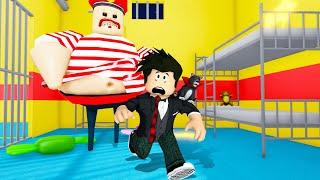 ESCAPE DO POLICIAL DE DOCE | Roblox - Candy Barry's Prison