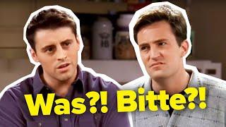 Chandler Kisses Joey's Girlfriend - Learn German with TV Shows (Friends)