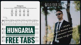 Hungaria - Gypsy Jazz Style Guitar + FREE TABS