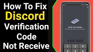 How to fix Discord verification code not received | how to fix discord verify email not sending