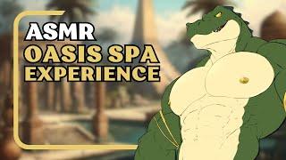 [Furry ASMR] Enjoy Your Stay at the Oasis | Backrub, Personal Attention, Scalp Massage...