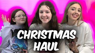 Fun Family Three Christmas Presents Haul | Ava Isla & Olivia's Top 5 Gifts