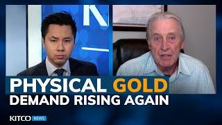 Physical gold demand, premiums rise, so why is price not following? Peter Hug