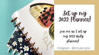 Daily Planner Set-up for 2022 || New Happy Planner Daily Planner!