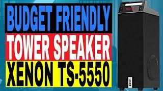 Budget friendly tower speaker Xenon TS-5550