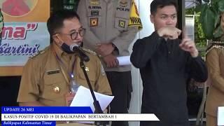 KASUS POSITIF COVID 19 DI BALIKPAPAN  BERTAMBAH 1 DAN 1 PDP NEGATIF