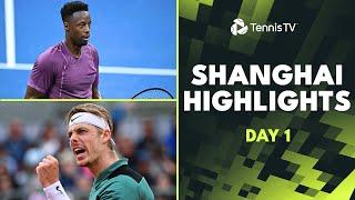 Nishikori Plays Navone; Monfils & Shapovalov Also In Action | Shanghai 2024 Highlights Day 1