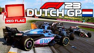 RED FLAG & Max Verstappen WINS the Dutch GP on Zandvoort!