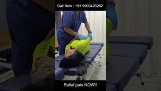 SCIATICA Pain Reduction with Loud CRACKS