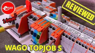 Will you EVER use screws again? WAGO TOPJOB S DIN RAIL Terminal blocks