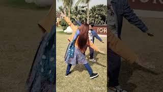 Me and my Mom's Foot Dance Duet on "Megham Karukatha"