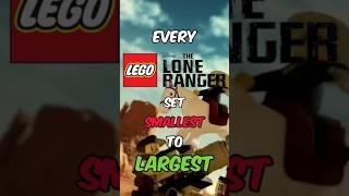 EVERY LEGO LONE RANGER SET SMALLEST TO LARGEST