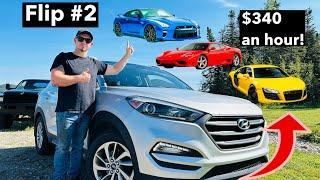 Flipping cars until I can afford a Supercar! I paid $200 for this Hyundai Tucson!